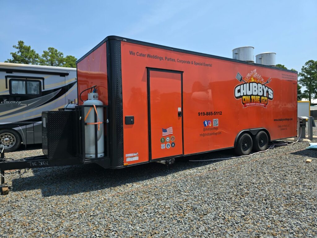 food truck storage in Leland NC